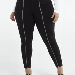 Fashion To Figure Black High Rise Zip Front Skinny Jeans 9 Fashion To Figure Black High Rise Zip Front Skinny Jeans -Pleasures SHOP x 0ee82f2c 8669 4216 9cb0 6e59e30e1c0c