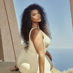 Fashion To Figure Chiara Knot Front Ribbed Skirt -Pleasures SHOP x 108a63b4 8b12 4544 86a3 008b7d680418