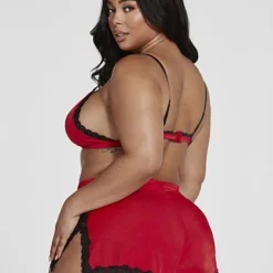 Fashion To Figure Chanelle Lingerie Set With Sleep Mask