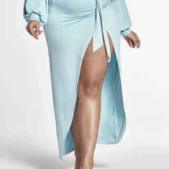 Fashion To Figure Trish Wrap Maxi Skirt 7 Fashion To Figure Trish Wrap Maxi Skirt -Pleasures SHOP x 1227f85e 7d44 4c19 b5d2 c921b76fda84