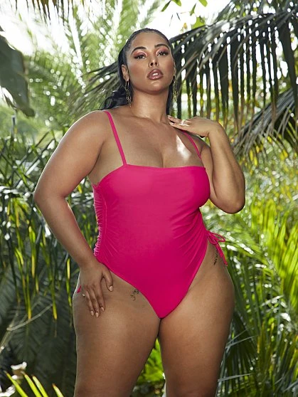 Fashion To Figure Nikki Bandeau Swimsuit - Tabria Majors X FTF 3 Fashion To Figure Nikki Bandeau Swimsuit - Tabria Majors X FTF - Image 3