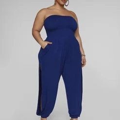 Fashion To Figure Trinity Side Slit Leg Jumpsuit -Pleasures SHOP x 13a17ebd ff4c 4531 bbc3 c590f67288f4