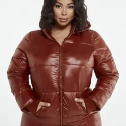 Fashion To Figure Shine On Puffer Coat 13 Fashion To Figure Shine On Puffer Coat -Pleasures SHOP x 15a35946 ed0d 48db b402 4e2d9f9ea88a