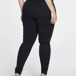 Fashion To Figure High Rise Studded Front Skinny Jeans -Pleasures SHOP x 17048dae ca38 4c03 8bc9 78c5aa045248