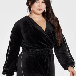 Fashion To Figure Amber Velour Jumpsuit 11 Fashion To Figure Amber Velour Jumpsuit -Pleasures SHOP x 1827561e 2215 4db6 96da 02091998eec0