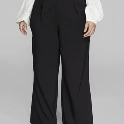 Fashion To Figure Margaux High Rise Pleated Trousers