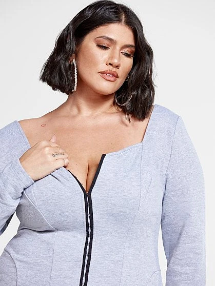 Fashion To Figure Melinda Sweatshirt Dress 1 Fashion To Figure Melinda Sweatshirt Dress