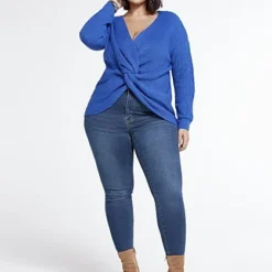 Fashion To Figure Amanda Knot Detail Pullover Sweater -Pleasures SHOP x 196b22ea 3ca6 408f 961b 4bf6b80fdb14