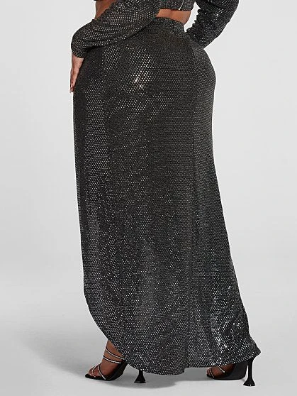 Fashion To Figure Leandra Front Slit Maxi Skirt 2 Fashion To Figure Leandra Front Slit Maxi Skirt - Image 2