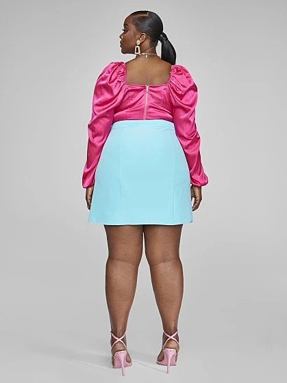 Fashion To Figure Meisha A-Line Skirt 3 Fashion To Figure Meisha A-Line Skirt - Image 3