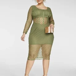 Fashion To Figure Janeesa Corset Look Midi Dress