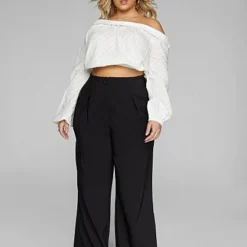 Fashion To Figure Margaux High Rise Pleated Trousers - Tall Inseam -Pleasures SHOP x 1a4b2a05 d85c 485d b308 aef0727b1539