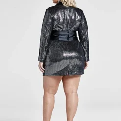 Fashion To Figure Ask Me Anything Sequin Blazer Dress - Patrick Starrr X FTF -Pleasures SHOP x 1a8f22f5 4657 4ae1 bcec ae8bb27e222b