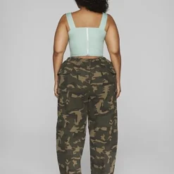 Fashion To Figure Theia Camo Relaxed Fit Pants - Leslie Sidora X FTF -Pleasures SHOP x 1d25bc78 8f8d 42fc b64b 202c794567a3