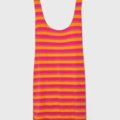 Fashion To Figure Elena Striped Tie Back Dress -Pleasures SHOP x 1de9439a 370c 4f9b a4a2 4fde3623f74a