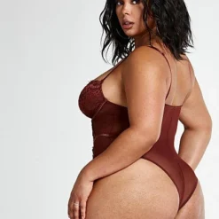 Fashion To Figure Charlene Strappy Lace Bodysuit -Pleasures SHOP x 1e5f30a9 1a94 4cbc 995e 1d7548bfd990