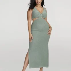 Fashion To Figure Laha Cut-Out Sweater Dress -Pleasures SHOP x 1e77f20c 3992 4832 a114 851353505caf