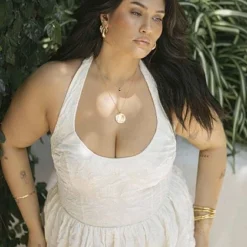 Fashion To Figure Isla Halter Neck Dress - FTF LAB 009: La'Tecia Thomas