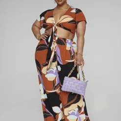 Fashion To Figure Dina Tropical Print Wide Leg Pants - Gabi Fresh X FTF 7 Fashion To Figure Dina Tropical Print Wide Leg Pants - Gabi Fresh X FTF -Pleasures SHOP x 1fce3ffe e7a1 4bfe 914c 0bb988f7bd28