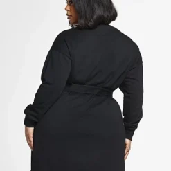 Fashion To Figure Alina Sweatshirt Dress With Tie Waist -Pleasures SHOP x 205520bc bc1e 4193 8fde 4ea772c0b50a