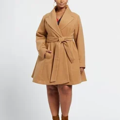 Fashion To Figure Leia Belted Coat -Pleasures SHOP x 206c795a ee03 4bdd 9c65 239b0600d088