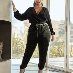 Fashion To Figure Amber Velour Jumpsuit 13 Fashion To Figure Amber Velour Jumpsuit -Pleasures SHOP x 20a3868d 58d9 47b3 bf02 ac49ed24dd3c
