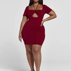 Fashion To Figure Gigi Keyhole Bodycon Dress 6 Fashion To Figure Gigi Keyhole Bodycon Dress -Pleasures SHOP x 22372910 f37a 4b4a a7f5 167e298b5e42