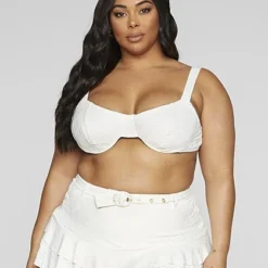 Fashion To Figure Sasha Eyelet Bikini Top -Pleasures SHOP x 231af38f 9f68 49f1 a4a0 92283aa578a9