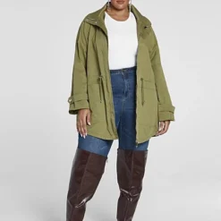 Fashion To Figure Paige Faux Fur Lined Anorak Coat -Pleasures SHOP x 25f1bccf 11de 4ad1 bdb4 92518db426c2