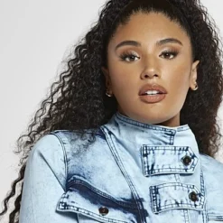 Fashion To Figure Raina Acid Wash Denim Dress 9 Fashion To Figure Raina Acid Wash Denim Dress -Pleasures SHOP x 271fa83e d437 4c6c 9b5d 904f9ef96711