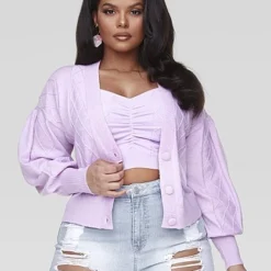 Fashion To Figure Clementine Knit Cardigan 8 Fashion To Figure Clementine Knit Cardigan -Pleasures SHOP x 27950c12 9fc0 47d0 917c 2c937be3e2e2