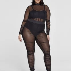 Fashion To Figure Brandi Ruched Mesh Leggings With Panty 7 Fashion To Figure Brandi Ruched Mesh Leggings With Panty -Pleasures SHOP x 29ad16cd e5e9 4415 8ec2 572c6cad09db
