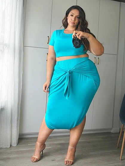 Fashion To Figure Shawnee Harem Skirt 1 Fashion To Figure Shawnee Harem Skirt