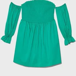 Fashion To Figure Patrice Off The Shoulder Poplin Dress -Pleasures SHOP x 2f6cd6a1 8475 4f16 b317 9f0531ed8afc