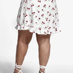 Fashion To Figure Tatiana Cherry Print Wrap Skirt 7 Fashion To Figure Tatiana Cherry Print Wrap Skirt -Pleasures SHOP x 2fab162d 21ae 40a8 967c fe9f8db7eb4c