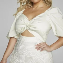 Fashion To Figure Leandra Cutout Embroidered Dress -Pleasures SHOP x 30de9b83 1d1c 43e0 b6dc 27a33cf595d7