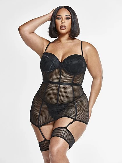 Fashion To Figure Denise Garter Slip 1 Fashion To Figure Denise Garter Slip