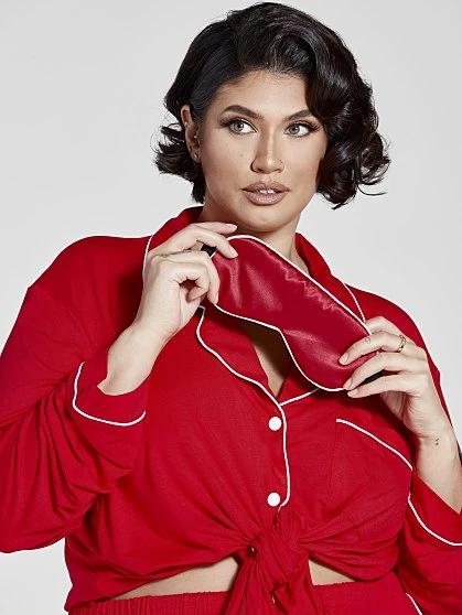 Fashion To Figure Hayden 3-Piece Pajama Set 2 Fashion To Figure Hayden 3-Piece Pajama Set - Image 2