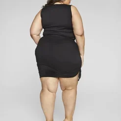 Fashion To Figure Tamela Bodycon Knit Skirt With Drawstring