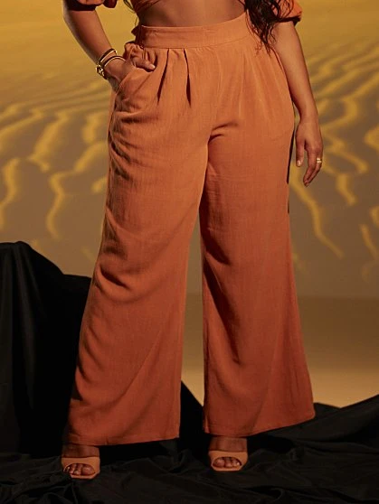 Fashion To Figure Hannah Wide Leg Pants 3 Fashion To Figure Hannah Wide Leg Pants - Image 3