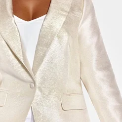 Fashion To Figure Tormenta Metallic Sequin Blazer √¢‚Ç¨‚Äú FTF LAB: Frankie Tavares -Pleasures SHOP x 34e6d4f7 8f4b 41fd 9b5d 52ec2dadf9c5