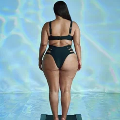 Fashion To Figure Ebony Caged Swimsuit - Tabria Majors X FTF 8 Fashion To Figure Ebony Caged Swimsuit - Tabria Majors X FTF -Pleasures SHOP x 34f94c5d a622 4065 84be 1907ca14b2ff