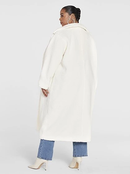 Fashion To Figure Miranda Teddy Faux-Fur Coat 3 Fashion To Figure Miranda Teddy Faux-Fur Coat - Image 3