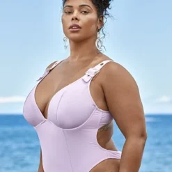 Fashion To Figure 'Agent Violet' One-Piece Swimsuit - Tabria Majors X FTF -Pleasures SHOP x 36bb182a 338a 48e3 a21e a56ea3de3664