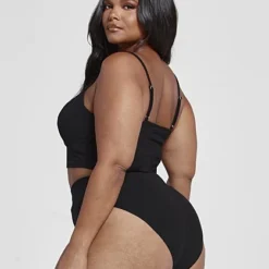 Fashion To Figure Natalie Ribbed Knit Crop Tank And Panty Set -Pleasures SHOP x 3701b9e7 cebe 4209 894e 676f940b390e