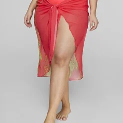 Fashion To Figure Alina Scarf Print Sarong Cover-Up -Pleasures SHOP x 37339163 ec3d 4f71 93c9 a9bcb52672b5