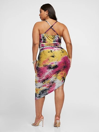 Fashion To Figure Waverly Tie Dye Maxi Skirt 3 Fashion To Figure Waverly Tie Dye Maxi Skirt - Image 3