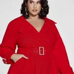 Fashion To Figure Ready For Anything Belted Trench Coat - Patrick Starrr X FTF -Pleasures SHOP x 388d763c 8696 460f be6d 9d137c0934a5