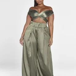 Fashion To Figure La Reina Wide Leg Pants In Tall Inseam - FTF LAB: Frankie Tavares 30 Fashion To Figure La Reina Wide Leg Pants In Tall Inseam - FTF LAB: Frankie Tavares -Pleasures SHOP x 38dd830e 912c 41dd b81d 74fdafe5a198