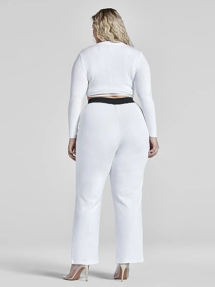 Fashion To Figure Karene Colorblock Knit Pants 1 Fashion To Figure Karene Colorblock Knit Pants